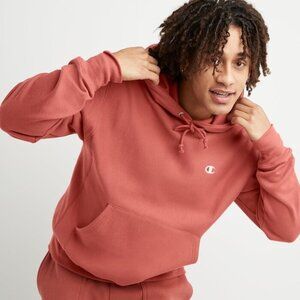 Champion Reverse Weave Sweatshirt - Brick Red Unisex Large